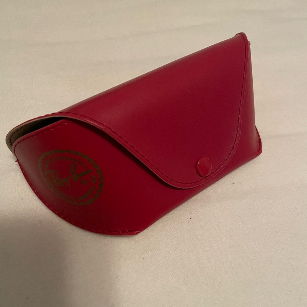 Ray-Ban Bold Red Eyewear Case